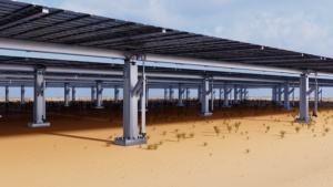 Jiecang jc35sa1 12kn Heavy Duty không thấm nước tuyến tính điện Thiết bị truyền động cho năng lượng mặt trời quang điện hệ thống theo dõi - Product Image 4