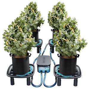 Système d'auto-drainage Mars Hydro avec 4 plateaux de drainage, pompe à eau, sacs de culture pour tentes de culture, serres, jardin - Product Image 1