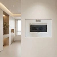 Boîtier de distribution encastré FXXM1 10A-32A, mini tableau électrique domestique pour câblage dissimulé résidentiel 220V/380V IP30