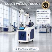 Robot de soudage, charge utile de 10 kg, 6 axes, cobot, portée de 1800 mm, 350A/500A, soudage MIG, haute précision, structure en acier robuste