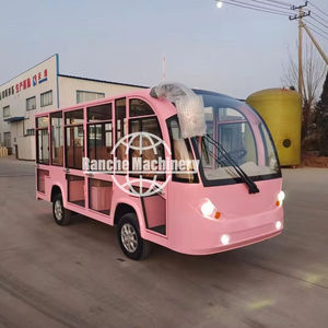 Bus touristique électrique RC de luxe pour adultes et enfants, couleur personnalisée, véhicule de divertissement, navette, 4-17 places, vitesse 60 km/h - Product Image 1