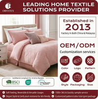 Couette en tissu jacquard de qualité supérieure, 100% polyester, garnie de rembourrage, douce et chaude, pour la maison, l'hôtel, la chambre à coucher, ensemble de literie