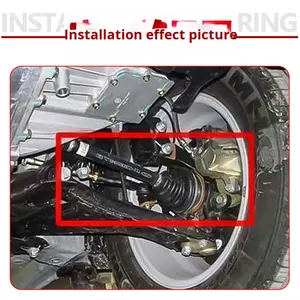 Système de <span class=keywords><strong>suspension</strong></span> automobile, nouvel ensemble de demi-arbre avant inférieur en métal pour Sagitar Lavida pour CC Magotan Polo Bora - Product Image 2