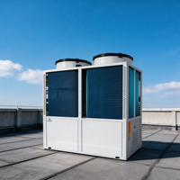Pompe à chaleur air-eau commerciale R410A pour le chauffage central des hôtels et l'alimentation en eau chaude de grand volume