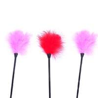 Fouets érotiques en plumes pour jeux de couple, stimulateurs de mamelons et clitoris, accessoires de bondage pour adultes