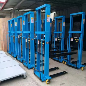 Apilador Autocargable Portátil de 500 kg, 1000 kg, 1500 kg, Mini, <span class=keywords><strong>Manual</strong></span>, Semi-Eléctrico - Product Image 6