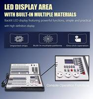 Console d'éclairage DMX 1024B Baiqi à prix compétitif et durable, contrôleur DMX 512 pour l'éclairage de scène