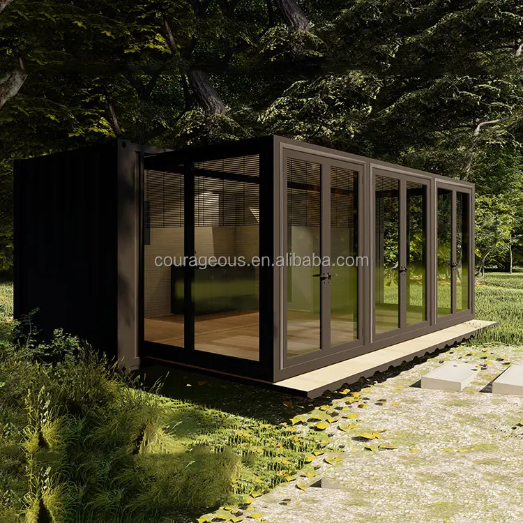 ขายร้อน prefabricated ขยาย Living บ้านคอนเทนเนอร์หรูหราดึง OUT House 20FT 40ft