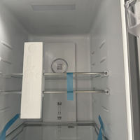 Réfrigérateurs HOMA 326L à 2 portes, style français, en acier inoxydable, commande électronique, norme énergétique européenne, réfrigérateur indépendant pour la cuisine à domicile