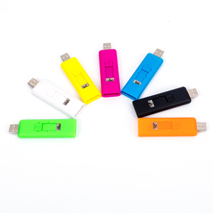 Wholesale encendedor Portable Mini USB elektronik sigara Electric Lighters ,Isqueiros de atacado Lighter,Briquet USB lighter