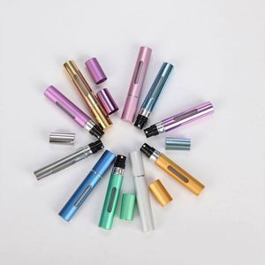 Hot Sale Travel Filling 10Ml <b>Mini</b> Perfume Atomizer Reusable Bottom-Fill Aluminum Perfume <b>Spray</b> <b>Bottle</b> for Personal Care - Product Image 1