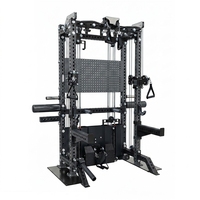 Machine de musculation multifonctionnelle GRASSFIT Home Gym, rack de musculation en acier, équipement de fitness pour exercices de musculation.