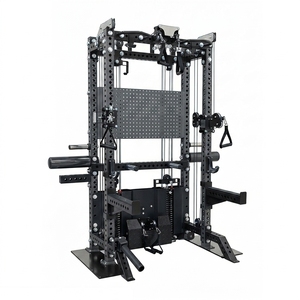Máquina <span class=keywords><strong>de</strong></span> entrenamiento <span class=keywords><strong>de</strong></span> fuerza para gimnasio en casa GRASSFIT, máquina Smith multifuncional, rack <span class=keywords><strong>de</strong></span> <span class=keywords><strong>potencia</strong></span> <span class=keywords><strong>de</strong></span> acero, equipo <span class=keywords><strong>de</strong></span> gimnasio para <span class=keywords><strong>ejercicios</strong></span> <span class=keywords><strong>de</strong></span> fitness. - Product Image 4