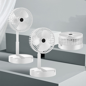 Nhà Foldaway Đứng Floor Có Thể Gập Lại Kính Thiên Văn Bảng Di Động Có Thể Sạc Lại Bàn Có Thể Điều Chỉnh Điện Nhỏ Nhỏ Gấp Cooler <span class=keywords><strong>Fan</strong></span> - Product Image 3