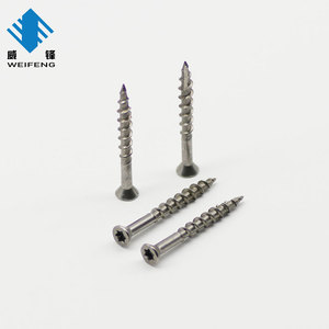 Tornillo para aglomerado de acero inoxidable con cabeza avellanada Torx y punta de 17 puntos - Product Image 5