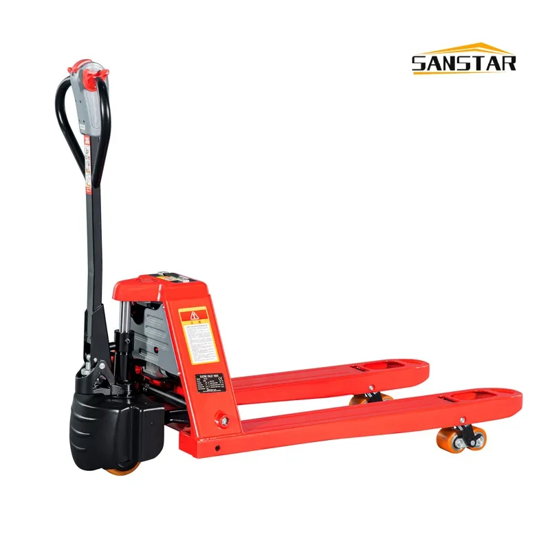 Factory Outlet 1500kg Small Electric Truck 1.5ton Capacity Li-ion Powered Pallet Jack with low price