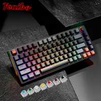 Yeaibo media orintal one personnalisé free fire mecer wizard new orgn mpc micanik meqanikal magegee clavier mécanique