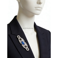 Broches personnalisées en gros, broches en métal de haute qualité pour cadeaux promotionnels, accessoires de bijoux de mode, prix d'usine