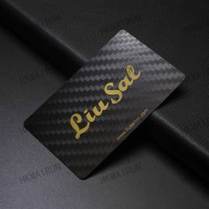 Carte de visite en métal vierge avec logo personnalisé, vente chaude - Product Image 1