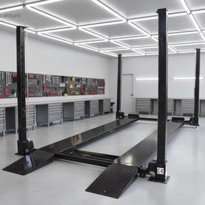 4柱式駐車装置 車両保管 室内/屋外 油圧式カーエレベーター ドライブカーリフト パークリフト - Product Image 2