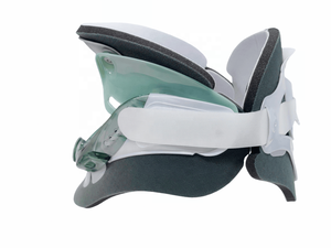 남성과 여성을 위한 경추 견인 칼라가있는 조절 가능한 폴리머 플라스틱 목 지지대 사계절 사용 - Product Image 3