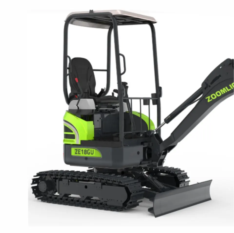 ZOOMLION ZE18GU 1.8 Ton Hydraulic Crawler Excavator with 0.04 Cbm