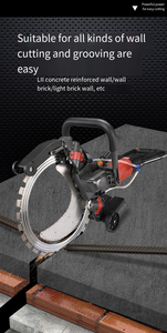 Gran oferta, máquina cortadora de sierra de hormigón de 410mm, máquina cortadora de hormigón, máquina de sierra de pared - Product Image 4
