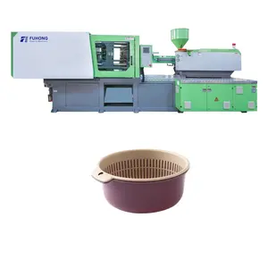 Plastic household drain basket making mold customized Fuhong FHG 240 ton injection molding machine