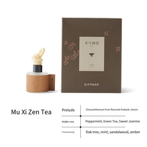 Флоресценция, оптовая продажа, модные стеклянные бутылки из ротанга для ароматерапии, эфирные масла с 3D-печатью, автомобильный диффузор из кожи и тростника - Product Image 5