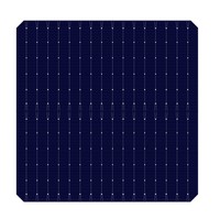 Fábrica china de alta eficiencia 24.6%-25.6% tipo N Topcon 210*210mm bifacial 16BB Perc células solares bifaciales