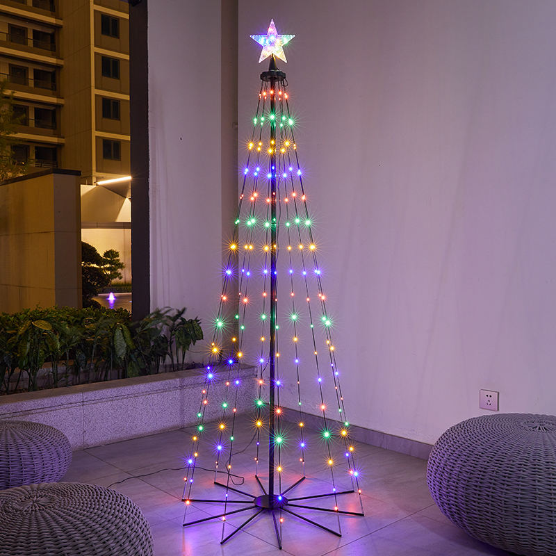 RGB智能LED圣诞树灯 - RGB Smart LED Christmas Tree Lights