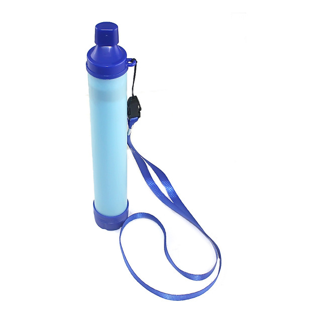 Portable Camo PVC Water Filter Straw Kit Reusable Reverse Osmosis Membrane for Outdoor Survival Camping-Clean Sip Bulk Solution