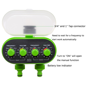 Smart Irrigation System Automatic Tripping <b>Timer</b> Multi-<b>Timer</b> Garden Water Controller Efficient for Agriculture & Home Use - Product Image 2