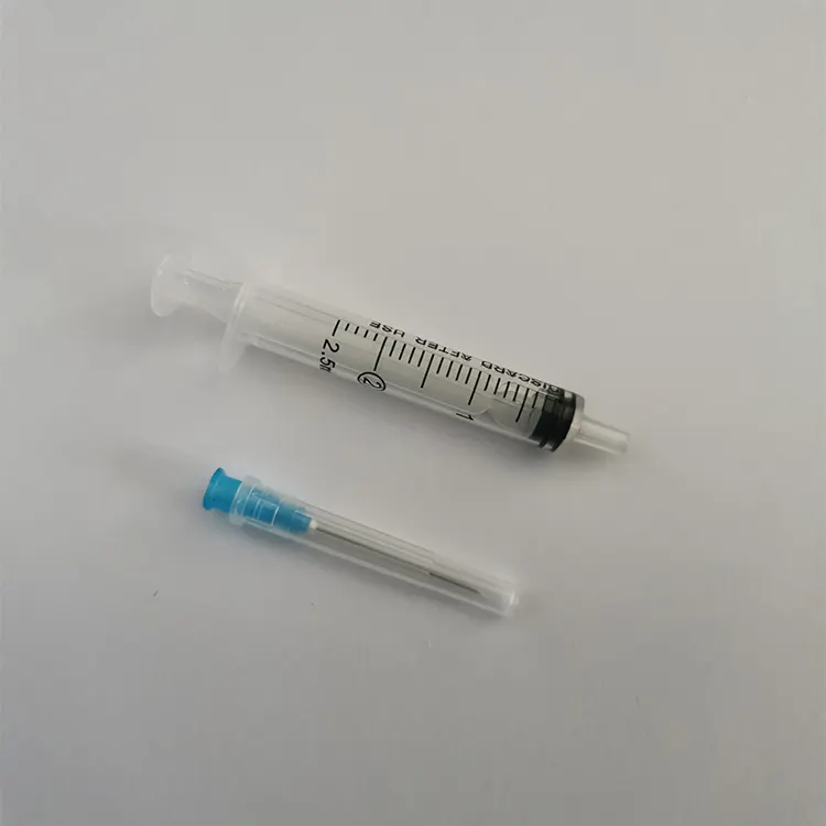 Утвержденный Ce объем медицинский одноразовый шприц для использования человеком и животными шприц