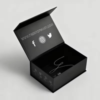 Caja Magnética Rígida Personalizada Reciclable, Caja de Regalo de Boda de Lujo con Cierre Magnético, Caja de Papel para Embalaje con Asa