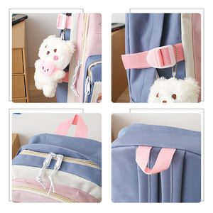 Fashion 3 Piece Travel Daypack Set Multi-Color Student Bag Large Capacity Unisex <b>School</b> Backpack <b>Lunch</b> <b>Box</b> Pencil Waterproof - Product Image 6