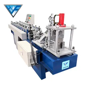 Hydraulik schneider <span class=keywords><strong>L</strong></span>-Form Metall Decken gitter Wand winkel Stahlblech Rollform maschine - Product Image 1