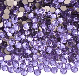 Strass à dos plat OLeeya de haute qualité, 1440 pièces, en verre, non thermocollants, pour gobelets à strass - Product Image 5