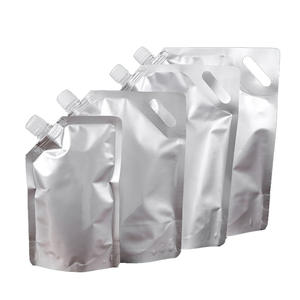 Aluminum Foil <b>Packaging</b> <b>Bags</b> 250ml 500ml 1000ml Stand Up Pouch Liquid Juice Beverage Soup Storage <b>Bag</b> - Product Image 1