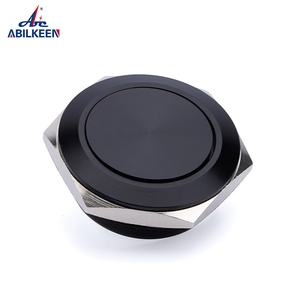 Công tắc nút kim loại tạm thời chống nước 2 chân 25mm khởi động ngắn bằng cảm ứng điện cho xe máy, ô tô, thang máy - Product Image 4