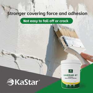 KASTAR 67 Rivestimento Liquido Impermeabile Inodore Antibatterico Termoisolante <span class=keywords><strong>per</strong></span> Applicazione a Spruzzo su Pareti - Product Image 5