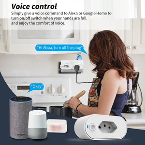 App SmartLife supportata da 16A Monitor di alimentazione a tempo Smart plug Google Home Alexa Tuya compatibili prese intelligenti compatibili 10A WiFi - Product Image 4