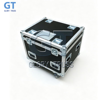 Moteur de palan électrique portable étanche empilable noir personnalisé 1T 0.5T avec flight case utilitaire