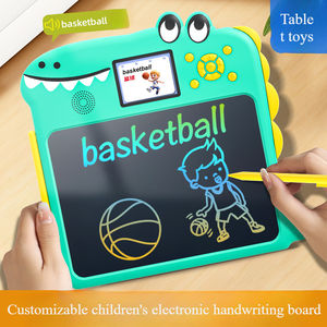 Bantalan tulis Digital anak-anak versi bahasa Inggris papan gambar dapat ditulis ulang untuk belajar menulis fitur suara edukasi - Product Image 2