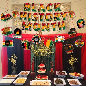 Guirnalda Decorativa para el Mes de la Historia Negra, Letrero para el Día de la Independencia de Juneteenth, Decoración para la Celebración de la Libertad Afroamericana - Product Image 5