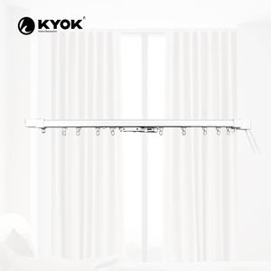 Ensemble de rails à cordon métallique multi-scènes KYOK, longueur personnalisable, haute qualité pour bureaux, salles de bain, cuisines, salons - Product Image 1