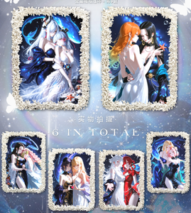 การ์ดสะสม STARS-GODDESS ASSEMBLE คอลเลคชั่นการ์ด Waifu Goddess Story Long Tickets การ์ดเกม บูสเตอร์บ็อกซ์ ของเล่นโดจิน ของสะสม ของขวัญ - Product Image 2