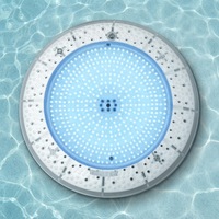 EMAUX Verfeinertes IP68 Wasserdichtes Unterwasserlicht RGB Fernbedienung Ultraflaches Wandmontiertes LED-Poollicht Schwimmbadbeleuchtung
