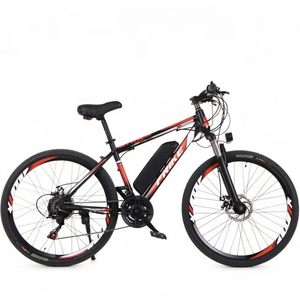 Bicicleta Eléctrica de Montaña de 26 Pulgadas, 21 Velocidades, Batería de Litio, Frenos de Disco, Bicicleta Todoterreno para Adultos - Product Image 5