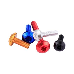 Tornillos Decorativos de Aluminio Anodizado con Cabeza de Flor de Ciruelo para Motocicleta, Accesorios de Fijación - Product Image 1